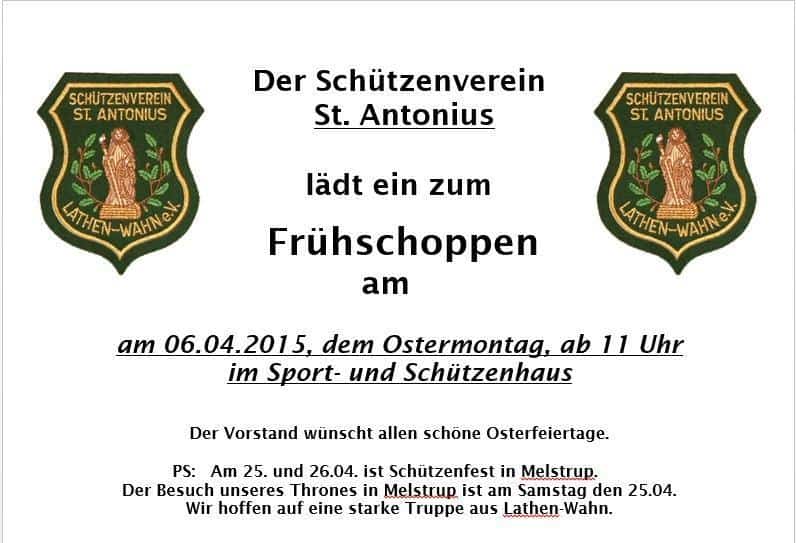 Osterfrühschoppen 2015