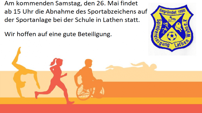 Sportabzeichen 2018