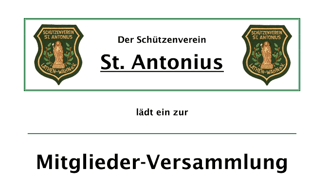 Schützenverein_Mitgliederversammlung_2019